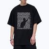 Fashion Funny Cool Cat Design Graphic Print 100% Cotton Crew Neck Tee Shirt Summer Men Women Short Sleeve T-shirts Unisex Tops
