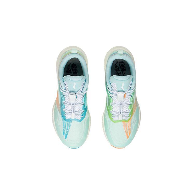 Li Ning Youth Ultra Light 19 удобные нескользящие амортизирующие износостойкие дышащие легкие низкие кроссовки для бега YKFS066-7