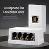 RJ45 to RJ11 1-to-4 Splitter Adapter