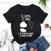 Футболка унисекс WoUnisex Panda Lovely Trend Fashion Shirt Panda I Came I Saw Cartoon Female Graphic Top Tee Футболки Sarcastic Tshirts Y2k