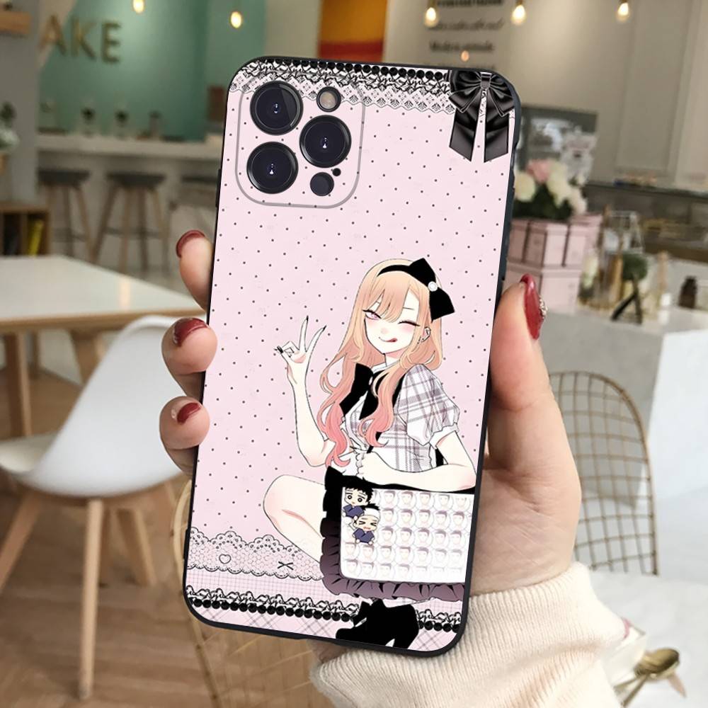 Чехол для телефона My Dress Up Darling Для iPhone 17 16 Pro Max 15 14 13 12 11 Mini PLUS Чехол