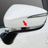 RUIQ Накладки на зеркала заднего вида для Mazda серии DK Хромированные CX-3 (Нижняя)