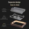 ZISIZ Commercial Grilled Fish Stove Wooden Base