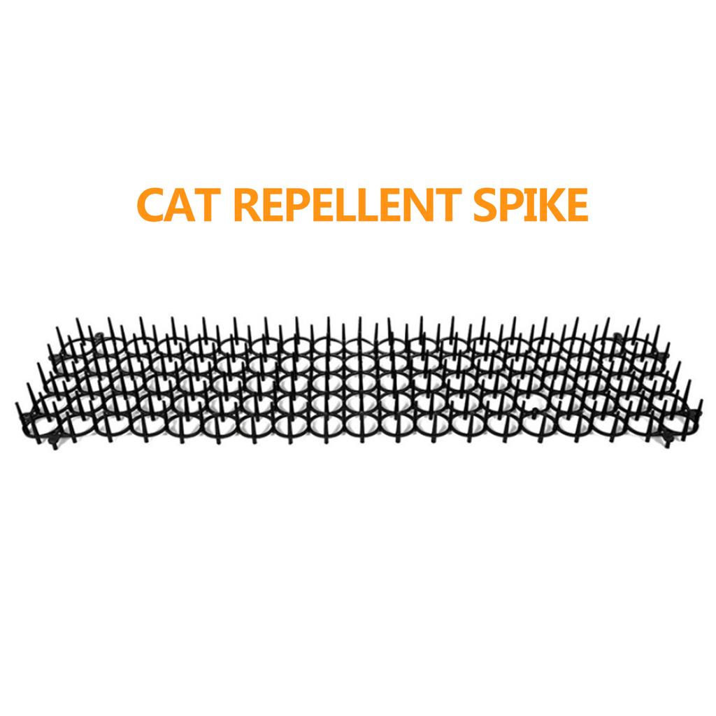 10 шт. репеллентные коврики + 10 шт. U-образные ногти садовые полоски от колючек Dig Stop репеллент для кошек и собак