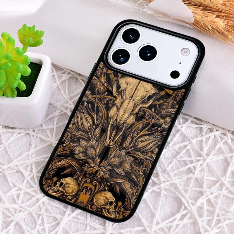 Mysterium Gothic Fantasy Art Ударопрочный чехол для телефона для iPhone 17 Air 16e 15 11 12 14 13 Pro Max Чехол Coque