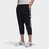adidas Оригинальные повседневные капри Clover WV 3/4, мужские брюки черного цвета GJ6758