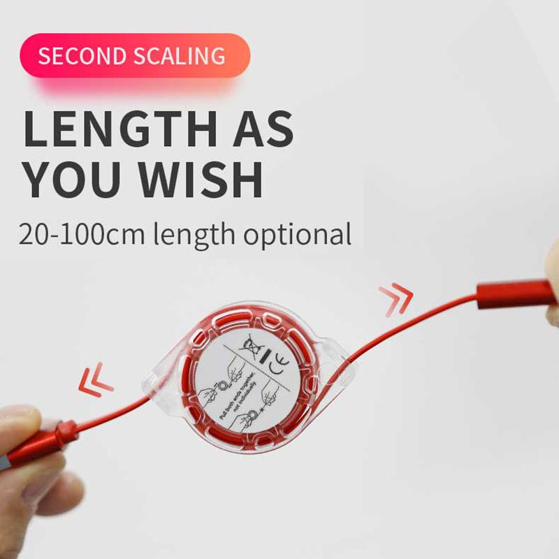 Эластичный зарядный кабель 3в1 iOS Type C USB C Micro USB для iPhone 12 13 14 5 6 7 8 X Samsung шнур автомобильные кабели для зарядки мобильных телефонов