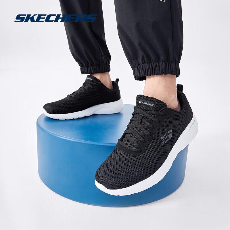 Skechers Мужская дышащая обувь для бега и повседневной носки с мягкой подошвой