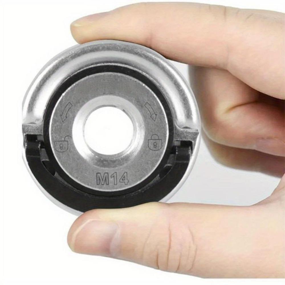 1PC Quick Release Flange Nut M14 Thread Angle Grinder Release Locking Nut Pressing Plate for Angle Grinder Clamping Flange