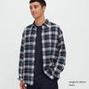 Flannel Check Shirt  Long Sleeve Regular Color  K