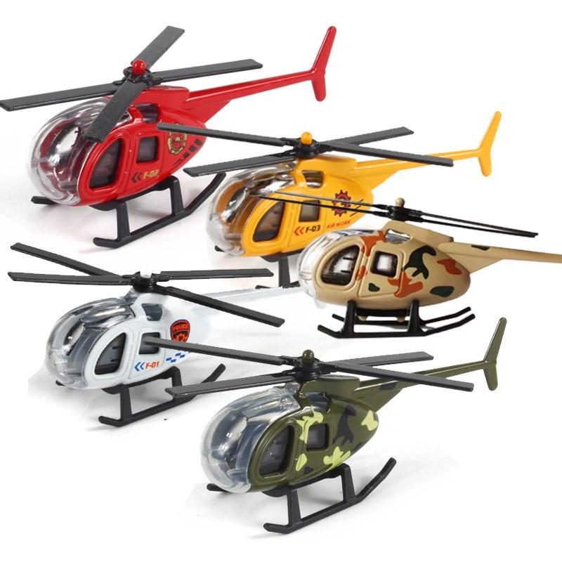 Декорации Модель Военного Самолета из Сплава Реалистичный Вертолет Истребитель Игрушка для Мальчиков