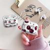 Чехол для Airpods Pro2 3 2 Pro Pro3 4 1 Прозрачный Чехол для Наушников Мультяшный Вишня Личи