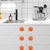 Single Hole Colorful Ceramic Knob Pull Handles Cabinet Knob Simple Drawer Knobs  Cabinet