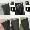 Solid Color Blackout Curtains Self-adhesive Insulation Curtains Window Drapes  for Bedroom Bathroom