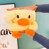 Cute Yellow Duck Plush Toy For Kids Playtime Fun With Soft Fiber Cotton Filling