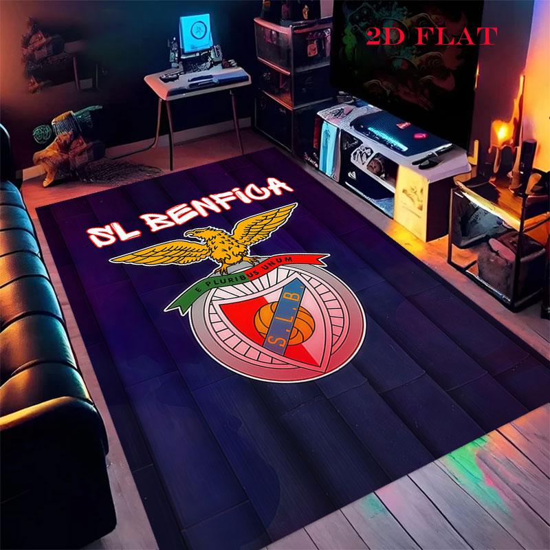 Benfica LOGO Carpet Rug for Living Room Bedroom Home Sofa Decoration,Kids play Nonslip Floor Mat