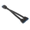 19-контактный USB-разветвитель с разъемом, внутренний концентратор-конвертер, интерфейс USB 3.0