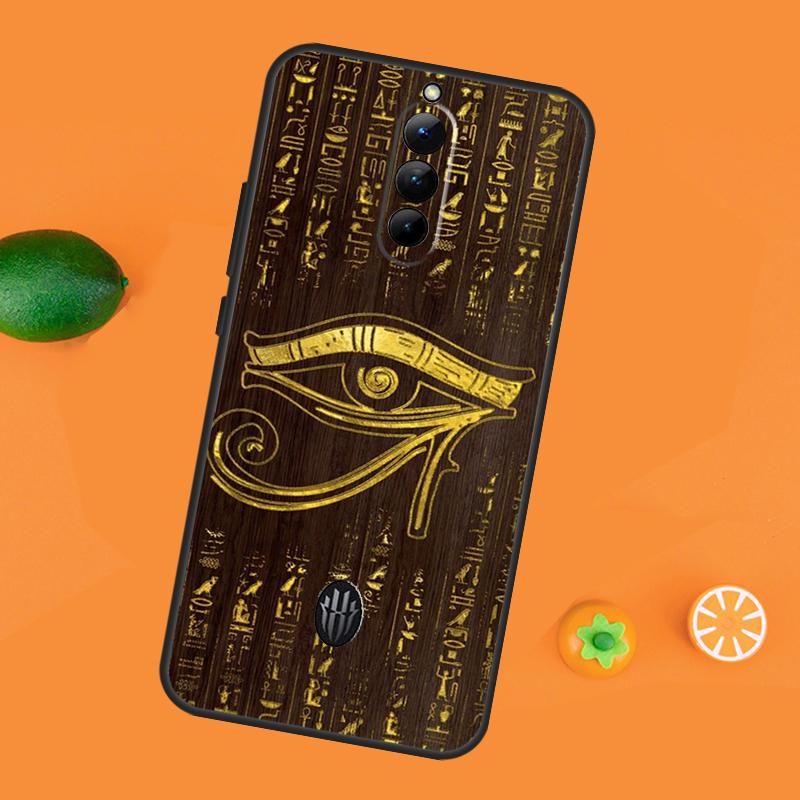 Священный Глаз Гора Египет Фреска Чехол Для ZTE Nubia Red Magic 11 10S 9S 8S 8 9 10 Pro Plus 6 7 6S 7S Pro RedMagic 10 Air Чехол