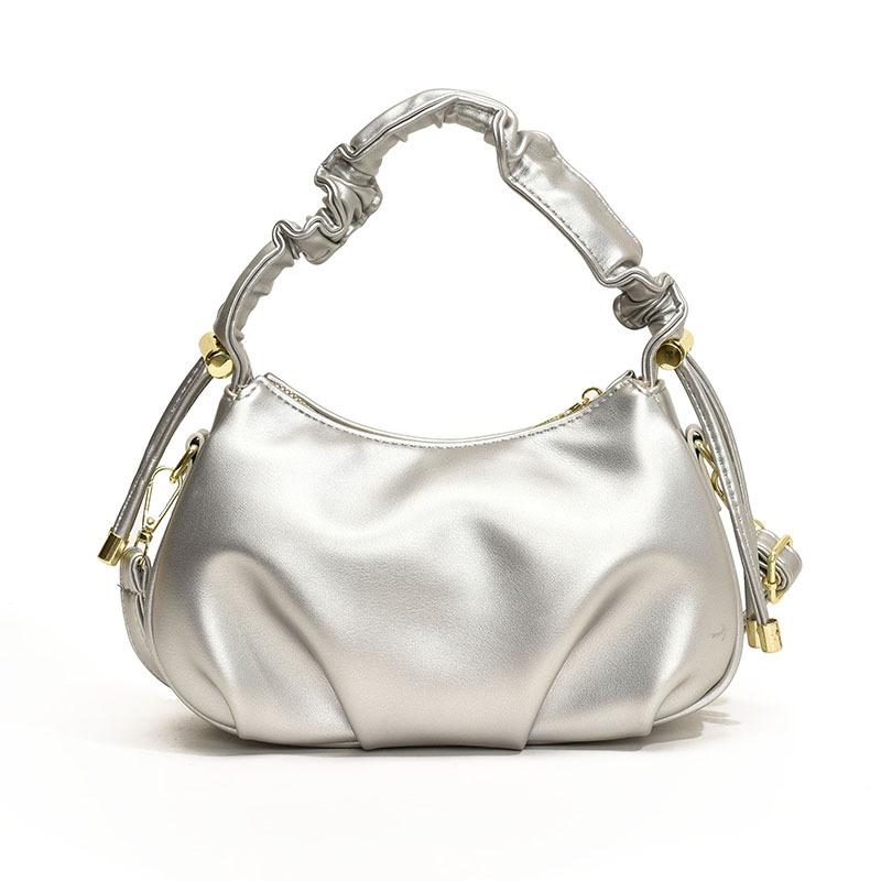 Сумка-пельмень через плечо, женская летняя новая модная простая наплечная сумка, высококлассная портативная женская сумка