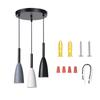 E26 Base Pendant Chandelier 110V Cluster Chandelier Light Hanging Light Fixture  Bedroom