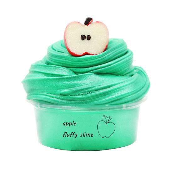 60ml Cherry Peach Fruit Slime Plasticine Mud Sludge Stress Relief Children Toy