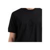 Emporio Armani Мужская футболка с коротким рукавом SS25, однотонная, с тиснением, черная EM001040-AF13669-UC001