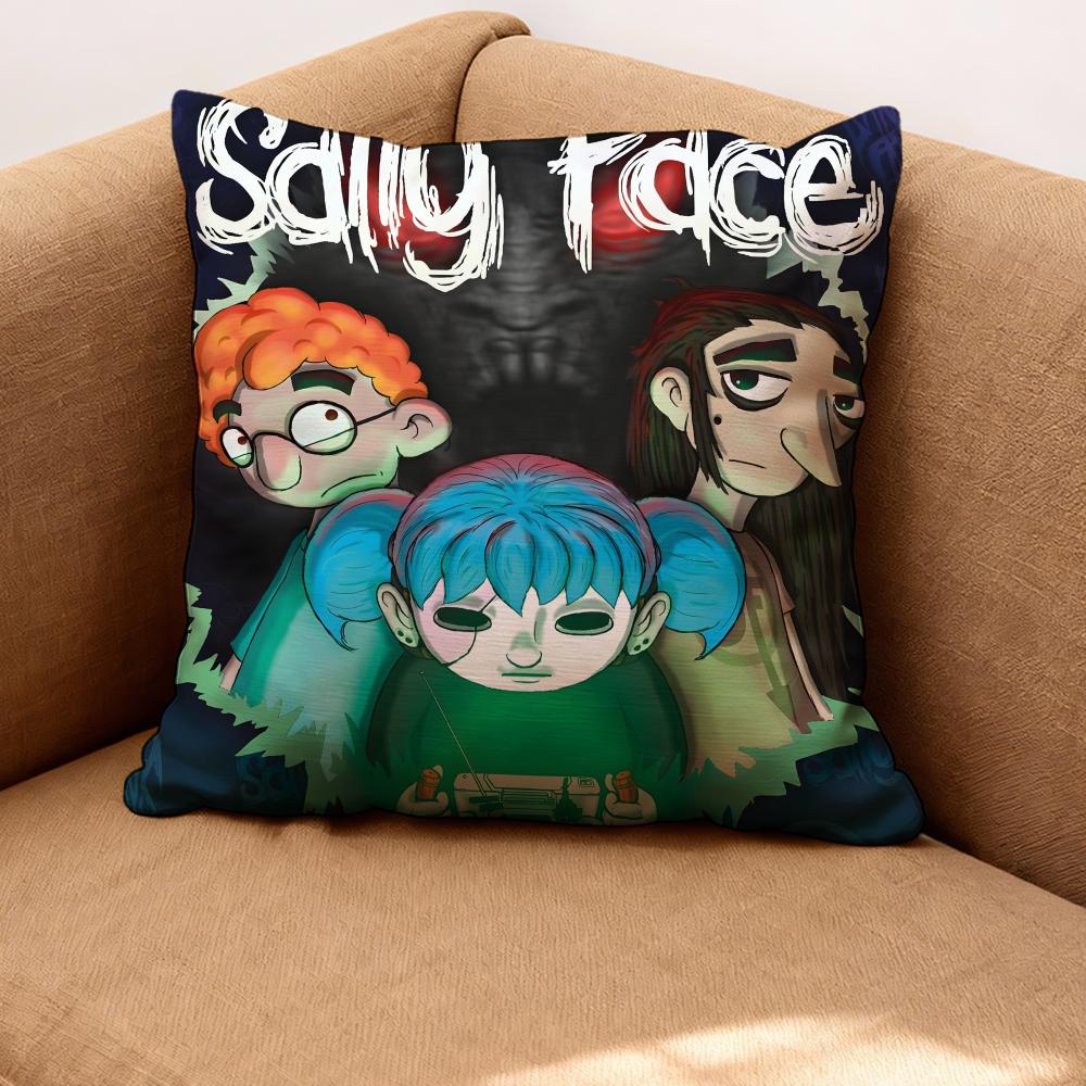 Чехол на подушку Sally Face Премиум Комфорт Двусторонний Чехол на Подушку - Дизайн Два в Одном для Любой Комнаты и Салона Автомобиля