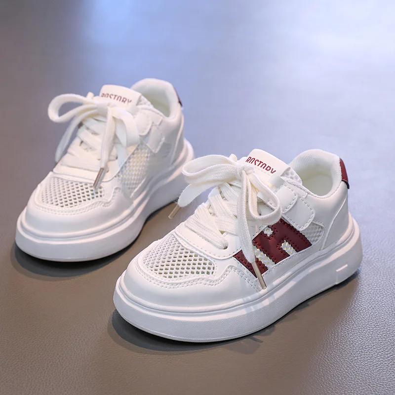 Fashion Children's Sneakers 2025 Spring Fall New Girls' Shoes Breathable Soft Sole Low-Top Kidsren's Shoes Girls Casual Versatile Shoes