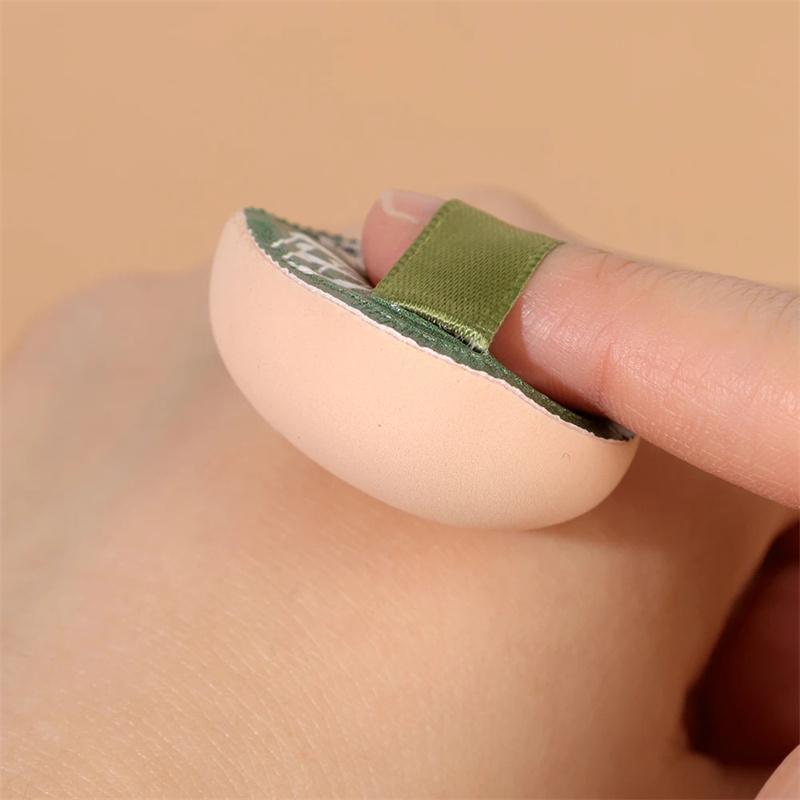 Мини-спонжи для косметики на палец 5/10 шт. Косметические спонжи-кушоны для консилера, тонального крема, спонжи-спонжи для влажного и сухого макияжа двойного назначения