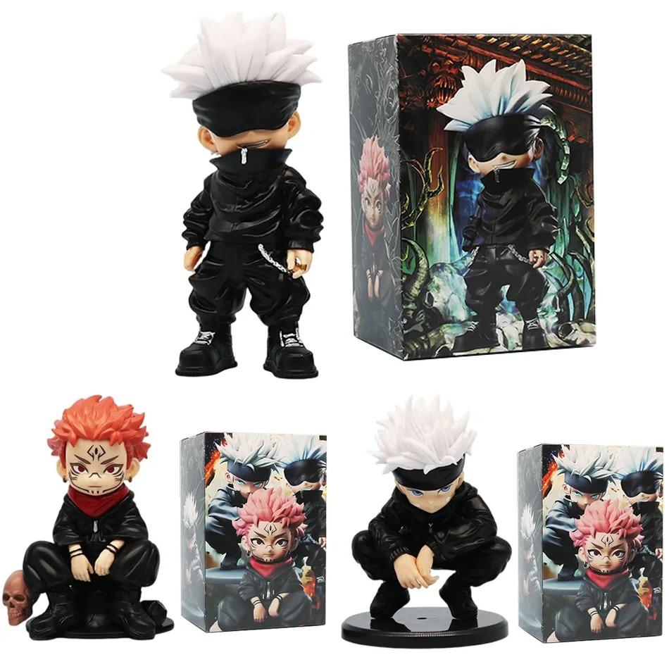 3 Стиля Аниме Фигурка Jujutsu Kaisen Сатору Годжо Фигурка Действия Лорд Проклятий Сукуна Фигурка Коллекционная Модель Куклы Игрушки