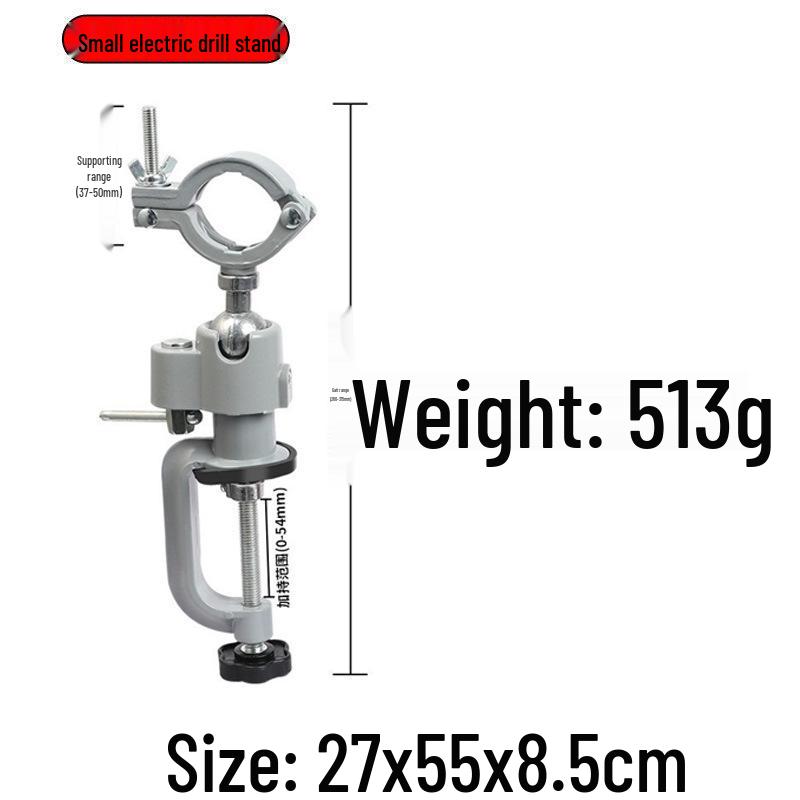Мини электрическая дрель-стойка: Многофункциональная угловая шлифмашина и сверлильный станок со специальными плоскогубцами
