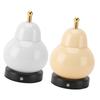 Pear Gourd Table Lamp Touch Control Stepless Dimmable 3 Light Modes Cordless Rechargeable Desk Lamp 