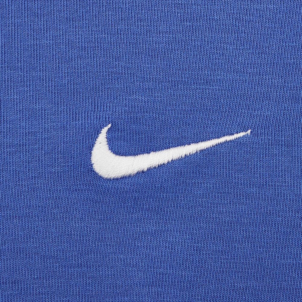 Nike Спортивная Повседневная Однотонная Футболка с Длинным Рукавом Женские топы HF5323-460