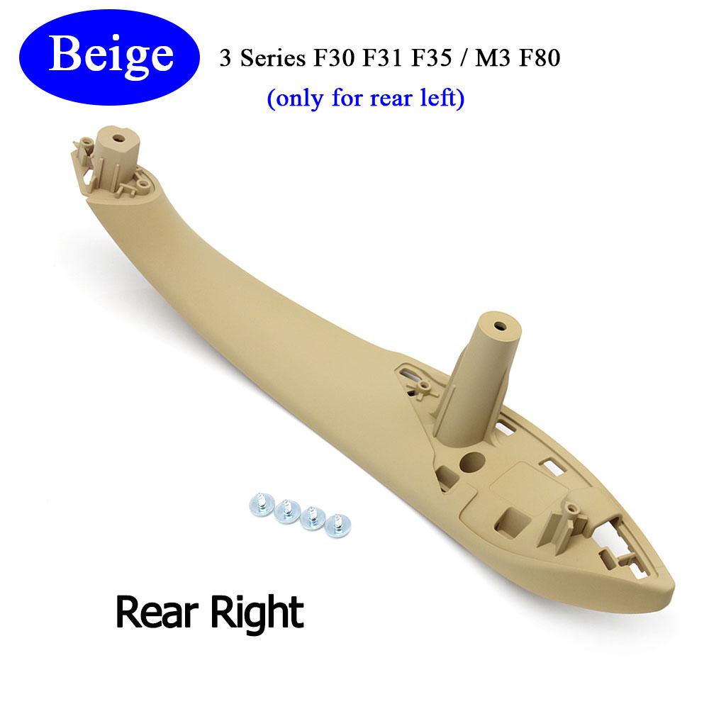 Автомобильные аксессуары, внутренняя дверь, черный, бежевый, левый и правый, сменная накладка на ручке для BMW M3 M4 F30 F34 F36 F32 F33