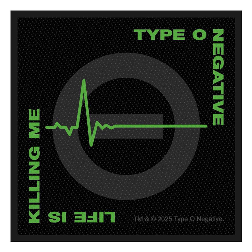 Type O Negative Life Is Killing Me Patch