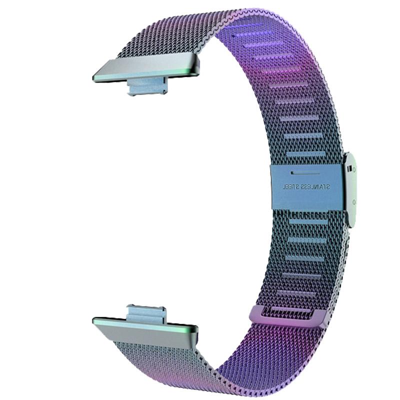 Ремешок из нержавеющей стали для Huawei Watch Fit 3 Сетчатый ремешок Миланский браслет Металлический ремешок для Huawei Watch FIT3 Ремешок на запястье