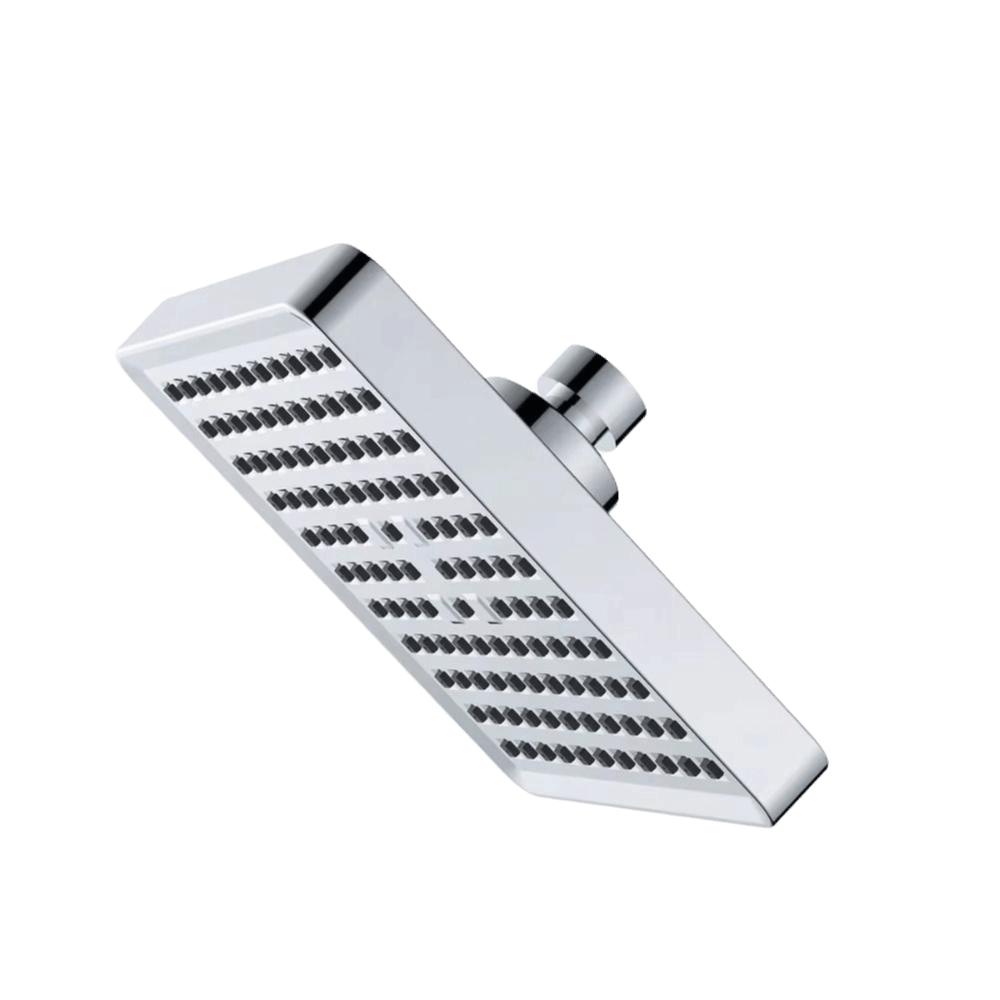 Portable Rainfall Shower Head Square Design Waterfall Shower Head Filter Shower Head Easy To Clean