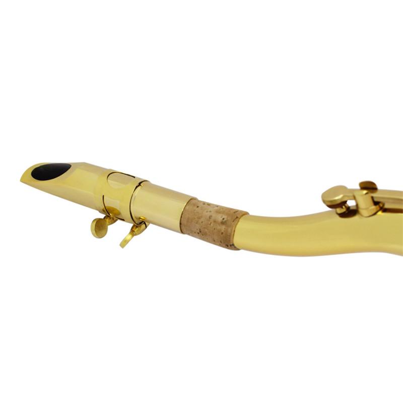 Набор головок для флейты для тенор-саксофона, полированные вручную металлические мундштуки, зубные подушечки, чистый звук