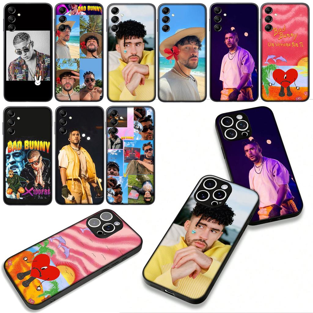 Bad Bunny Cover Phone Case for Xiaomi Poco F7 F6 F8 Ultra F5 X7 X6 X5 X3 NFC M7 M6 Pro C85 C75 C65 C71 C61