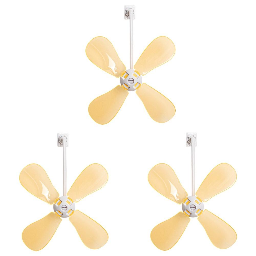 3Pcs Wall Mounted Air Conditioning Ventilator Anti Direct Blowing Air Conditioner Vent Fan For Home