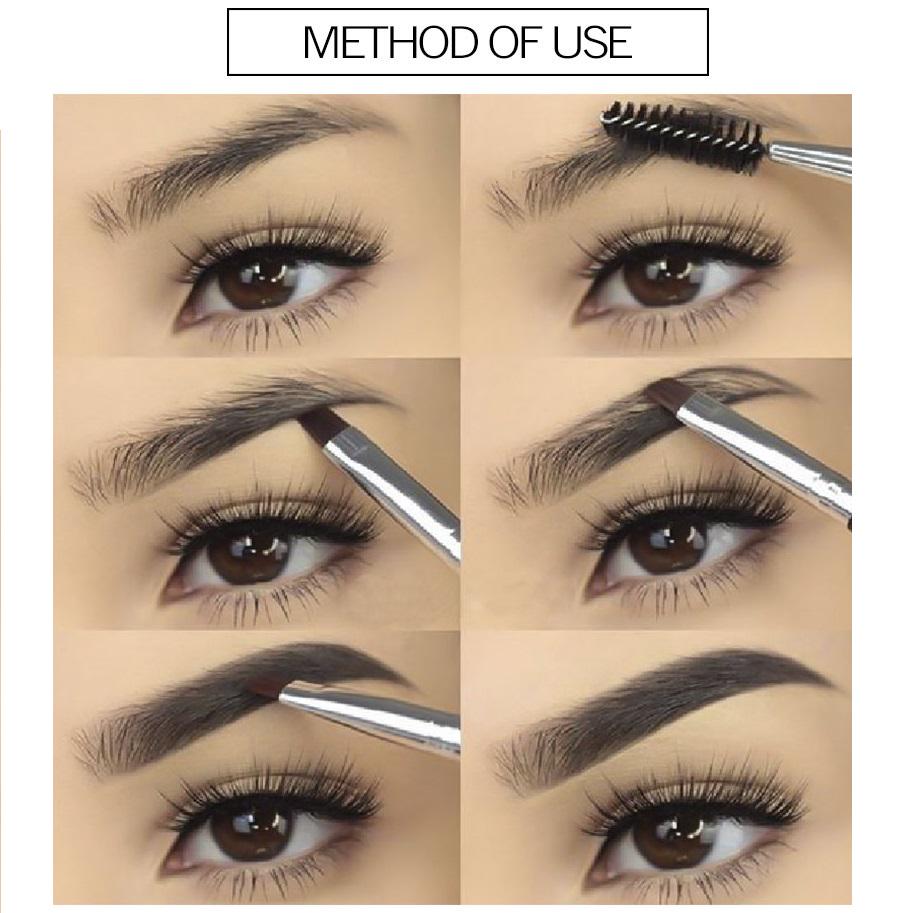 Гель-крем для бровей, водостойкий оттенок для татуировки, карандаш для бровей, стойкий пигмент, усилитель для бровей