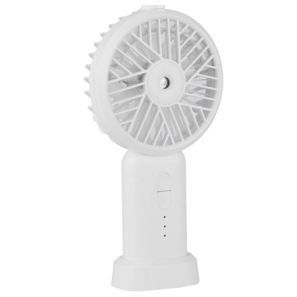 Rechargeable Battery Operated Misting Fan for Cool You Down, Portable Fan with Spray Mode for Easy Carrying, Ultra-Quiet Handheld Fan with High