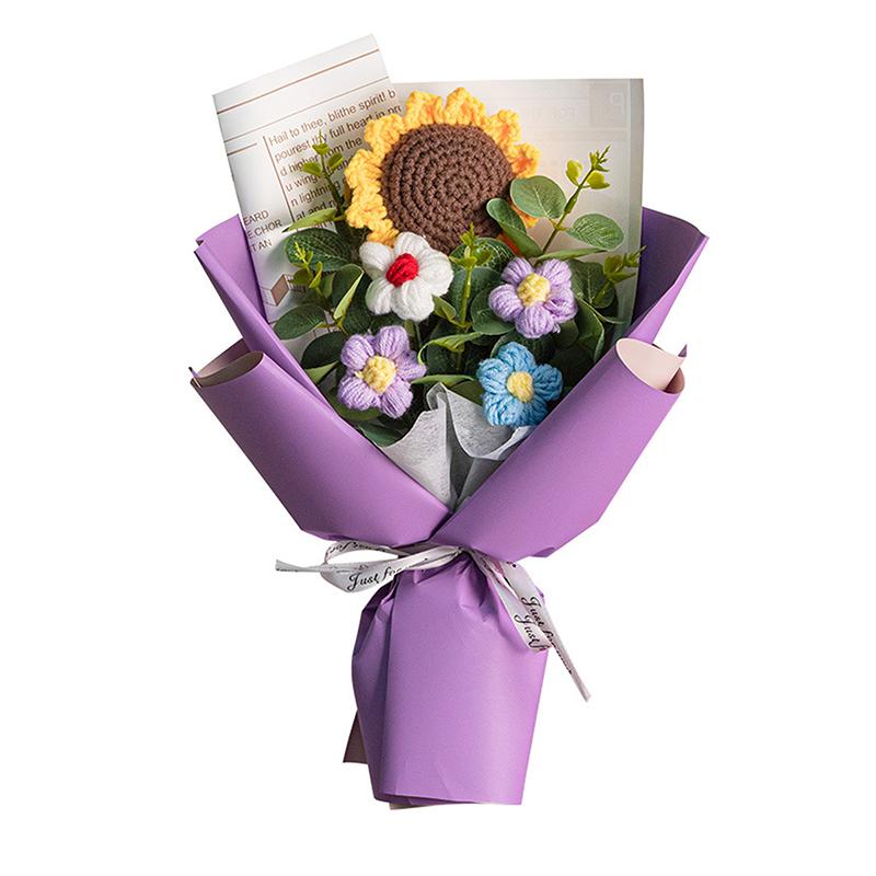 Simulation Rose Immortal Flower Bouquet Finished Gradual Rose Bundle