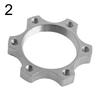 High Quality Bicycle Cycling 6 Bolt Disc Brake Rotor Bike Flange Adapter Threaded Hubs Disk