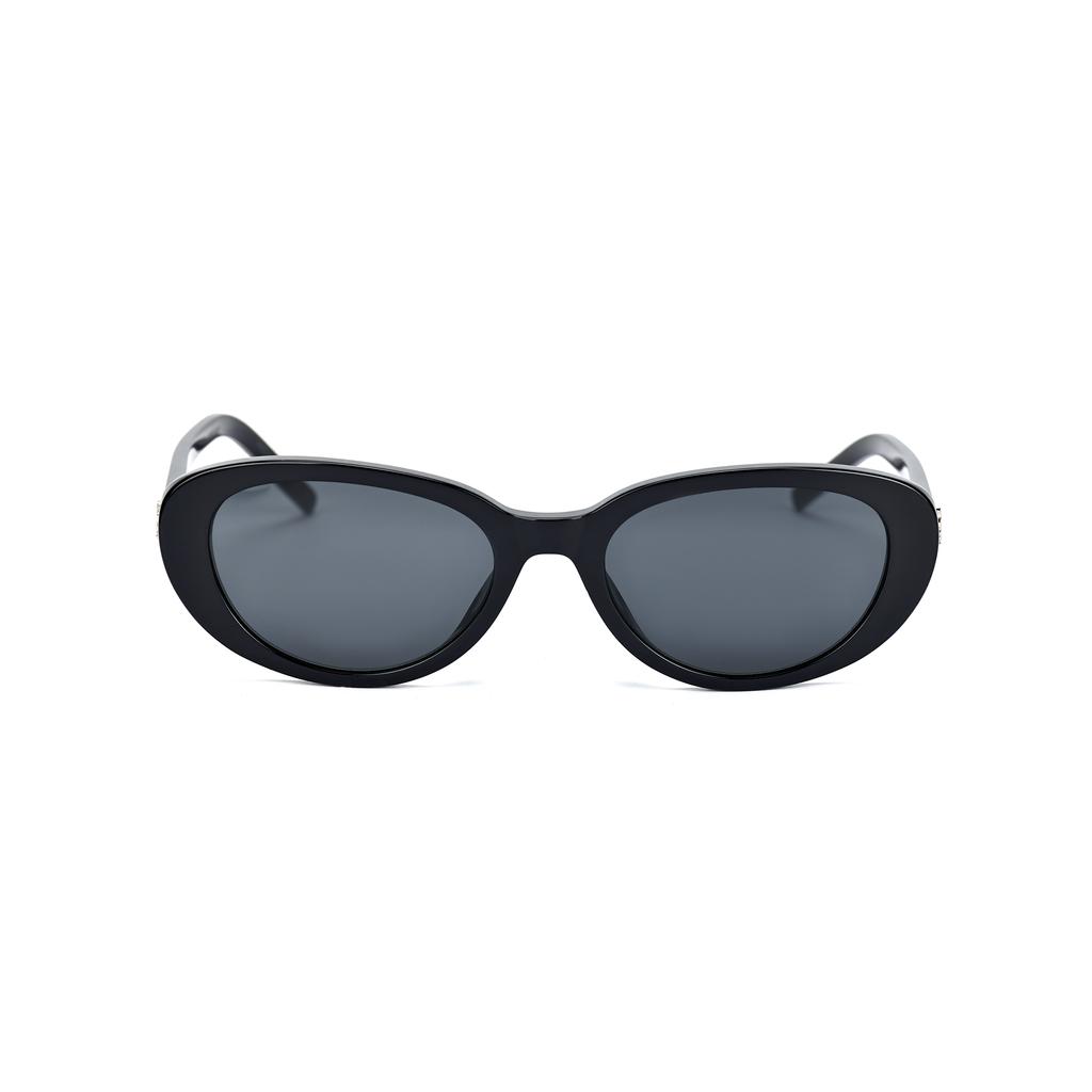 Saint Laurent Logo Design Cat Eye Sunglasses Women sunglasses Black SLM154/K-001