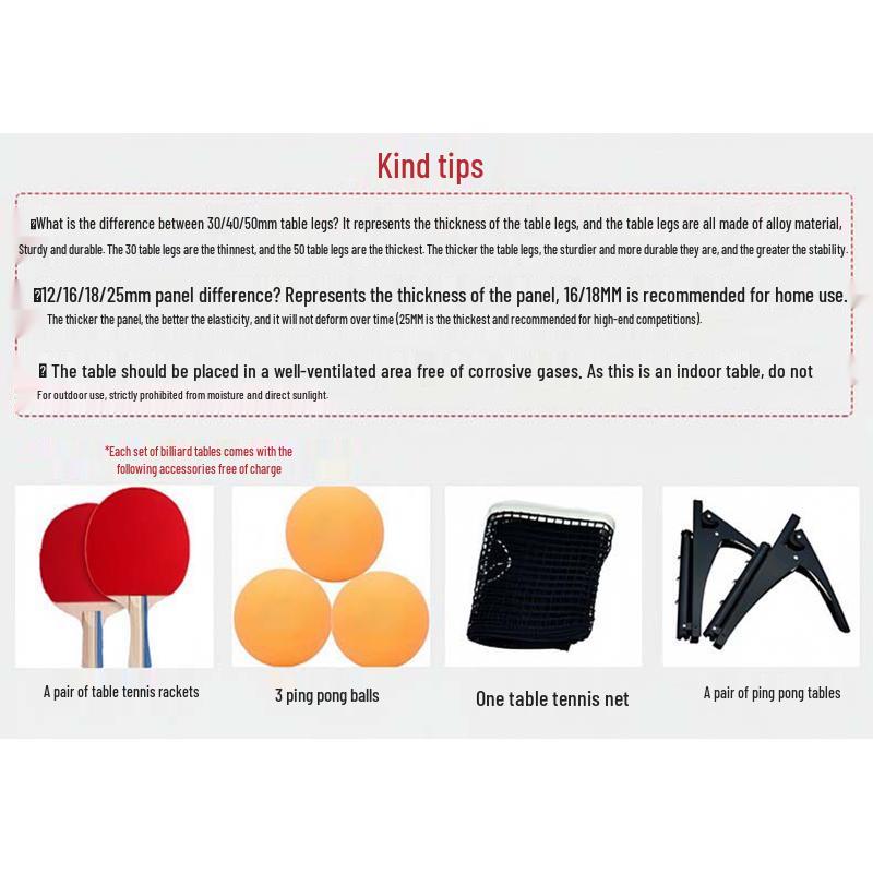 Xinhuarui Indoor Mobile Table Tennis Table