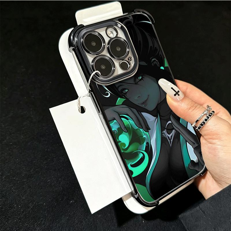 Черный Крутой Мягкий Чехол Для Телефона V-Valorant Game Для Xiaomi Poco X7 X8 Pro Max X6 X5 X3 F8 Ultra F7 M8 M7 M5S Redmi 15C 15A 15 14C 13C