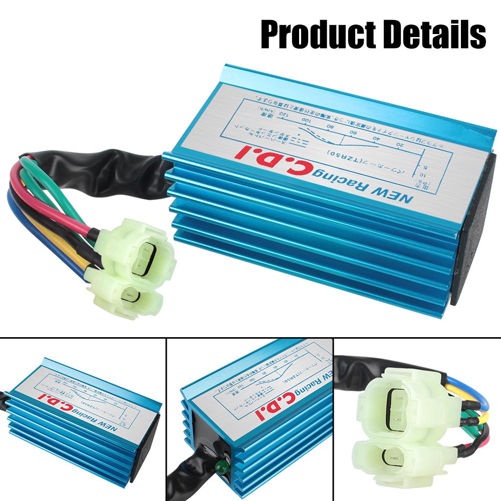 Высокопроизводительный 4-тактный 6-контактный для 50cc 70cc 90cc 110cc 125cc 150cc Honda XR50 CRF50 CDI электрический кабель, жгут проводов, катушка зажигания мотоцикла