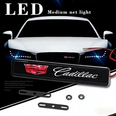 Для Tiburon ATS BLS CT4 CT5 CTS EXT SLR SRX XT6 XTS Escalade Deville DTS Светодиодная подсветка декоративного значка передней решетки автомобиля