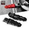 Motorcycles Accessories CNC Foot Pegs Rear Passenger Footrests Fit For Yamaha MT07 MT 07 MT-07 2014-  With Laser